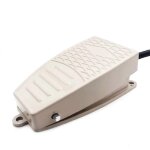 Interrupteur a pied, 380v ac 220v dc interrupteur a pied normalement ouvert en aluminium botier en aluminium ...