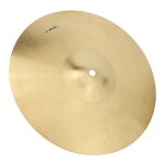 Irin 12 pouces accessoire d'instrument de musique de cymbale en laiton durable pour batterie