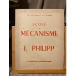 Isidore philipp ecole du m�canisme m�thode piano editions delrieu