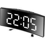 Ispchen réveil numérique avec grand écran led - réveil de voyage - fonction snooze - contrôle de la lumière ... Ispchen réveil numérique avec grand écran led - réveil de voyage - fonction snooze - contrôle de la lumière ...