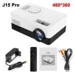 J15pro w - salange projecteur j15 pro videoprojecteur, 480 * 360 pixels prend en charge 1080p hdmi usb ...