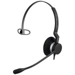 Jabra biz 2300 casque avec fil arceau bureau / centre d'appels noir