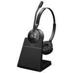 Jabra engage 55 se stereo - micro - casque - sur - oreille - dect - sans fil - usb - a via adaptateur ...