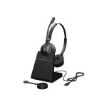 Jabra engage 55 se stereo - micro - casque - sur - oreille - dect - sans fil - usb - c via adaptateur ...