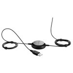 Jabra evolve 20 ms mono - micro - casque - sur - oreille - filaire - usb - c, usb - a - isolation acoustique ...
