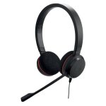Jabra evolve 20 ms st�r�o - micro - casque - sur - oreille - filaire - usb - c, usb - a - isolation acoustique ...