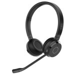 Jabra evolve 65 te stereo - micro - casque - sur - oreille - bluetooth - sans fil - usb - a via adaptateur ...