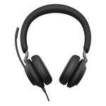 Jabra evolve2 40 ms stereo - micro - casque - sur - oreille - filaire - usb - a - isolation acoustique ...