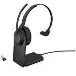 Jabra evolve2 55 ms mono - micro - casque - sur - oreille - bluetooth - sans fil - suppresseur de bruit ...