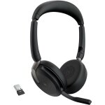 Jabra evolve2 65 flex ms stereo - micro - casque - sur - oreille - bluetooth - sans fil - suppresseur ...