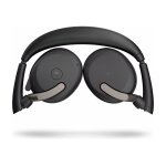 Jabra evolve2 65 flex ms stereo - micro - casque - sur - oreille - bluetooth - sans fil - suppresseur ...
