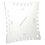 Jauges de rayon de guitare pour mesurer le rayon de la touche pack de 4 pi�ces