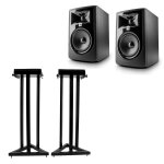 Jbl 305p mk2 + pieds d'enceinte