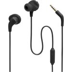 Jbl endurance run 2 - ecouteurs avec micro - intra - auriculaire - filaire - jack 3, 5mm - noir