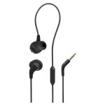 Jbl endurance run 2 wired casques avec fil ecouteurs appels / musique / sport / au quotidien noir