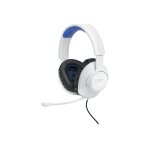 Jbl quantum 100p - micro - casque - circum - aural - filaire - jack 3, 5mm - blanc