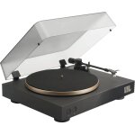 Jbl spinner bt tourne - disque entra�n� par courroie noir et or