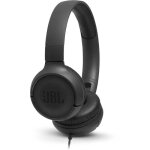 Jbl tune 500 - ecouteurs avec micro - sur - oreille - filaire - jack 3, 5mm - noir