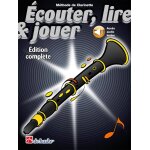 Jean castelain : ecouter, lire & jouer ed. complte clarinette mthode de clarinette - recueil avec support(s) ...