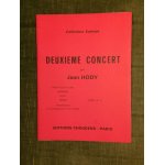 Jean hody - deuxime concert pour flte a bec livret n5 partition edition choudens