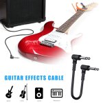 Jebass - cble de pdale d'effet electrique, accessoire observateur et portable pour musique, 15cm, 6. ...