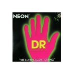 Jeu 5 cordes guitare basse dr neon medium rose npb5 - 45