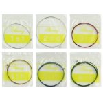 Jeu 6 arc cordes cordons coloré multicolore pour guitare classique acoustique Jeu 6 arc cordes cordons coloré multicolore pour guitare classique acoustique