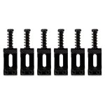 Jeu de 6 sceaux de tremolo a pont roulant pour guitare electrique classique stratocaster telecaster, ... Jeu de 6 sceaux de tremolo a pont roulant pour guitare electrique classique stratocaster telecaster, ...