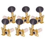 Jeu de 6 ttes de machine de rglage pour guitare classique, 3r + 3l