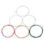 Jeu de cordes pour guitare classique, arc - en - ciel color� c105 (. 028 - 043), noyau en nylon, alliage ...