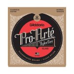 Jeu de cordes pour guitare classique a noyau de nylon d'addario pro arte tension normale / dure ej43 ...