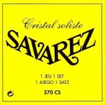Jeu de cordes guitare classique - savarez 570cs cristal soliste tirant fort Jeu de cordes guitare classique - savarez 570cs cristal soliste tirant fort