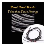 Jeu de cordes u - bass 5 cordes - polyur�thane - road toad music pahoehoe - noires