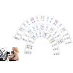 Jeu d'�tiquettes de notes pour clavier de piano 88 touches - autocollants en silicone amovibles pour ...