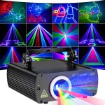 Jeux de lumiere dj, 3d rgb animation lumiere disco, lumiere soiree avec tlcommande, lumires de dj ...