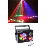 Jeux de lumi�re multi effet 4 en 1 laser magic ball 1 x led 9w rgbw 3 - en - 1 strobe 1 led 10w blanche ...