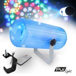 Jeu de lumi�re sono dj light disco soiree club effet moonflower 60 leds 5mm rgbwa + t�l�co - pur light ...