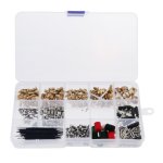 Jeu de vis de saxophone, accessoires d'entretien avec bote, pices de bricolage