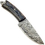 Jexnovashop - couteaux de damas ¿ couteau en acier damas fait main ¿ mini couteau de chef en acier ...