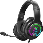 Jfkjg - pg3 casque gaming filaire pour ps4, ps5, pc, xbox, switch - casque audio filaire 3. 5mm avec ...