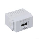 Jgd - 1 module d'alimentation usb, prise 220 v, transformateur 5 v 2, 1 a, pour panneau de chargement ...