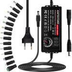 Jgd - alimentation universelle 3v 24v 72w 3a adaptateur d'alimentation 100 240v ac / dc chargeur universel ...
