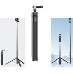 Jgd - perche � selfie extensible pour dji osmo pocket 3 / action 4 longueur r�glable 138 cm tige d'extension ...