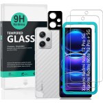Jgd - protecteur d'�cran pour redmi note 12 pro 5g / redmi note 12 pro + 5g(6. 67 ), avec 2 pi�ces en ...