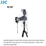 Jjc 2 pack camra tanche housse de pluie impermable protecteur pour canon nikon sony panasonic appareil ...