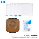 Jjc - boîtier de filtre d'objectif étanche, boîte de filtre, support de poudres uv, nd, cpl, humidité ... Jjc - boîtier de filtre d'objectif étanche, boîte de filtre, support de poudres uv, nd, cpl, humidité ...