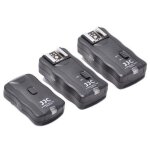Jjc jf - u2 - kit de dclencheur sans fil (1 metteur / 2 rcepteurs)
