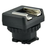 Jjc msa - mis cold shoe flash monter adaptateur - pour sony handycam avec multi interface shoe