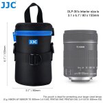 Jjc - sac  dos de luxe pour objectif d'appareil photo, tui en pour objectif il, nikon, sony, olympus, ...
