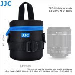 Jjc - sac  dos de luxe pour objectif d'appareil photo, tui en poudre pour objectif il, nikon, sony, ...